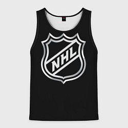 Майка-безрукавка мужская NHL, цвет: 3D-черный