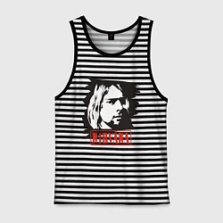 Мужская майка Nirvana: Kurt Cobain