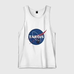 Мужская майка Tardis NASA