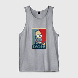 Мужская майка D'oh Poster