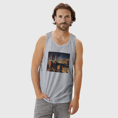 Мужская майка Pink Floyd: Animals / Меланж – фото 3