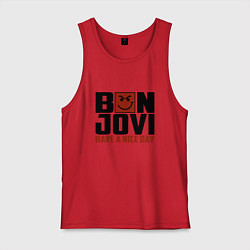 Мужская майка Bon Jovi: Nice day