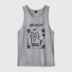 Мужская майка QR-code-kote