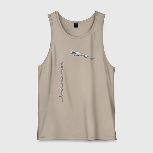 Мужская майка Jaguar Motors / Миндальный – фото 1