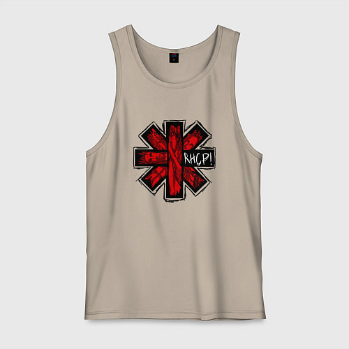 Мужская майка Red Hot Chili Peppers / Миндальный – фото 1