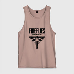 Мужская майка Fireflies: Look for the Light