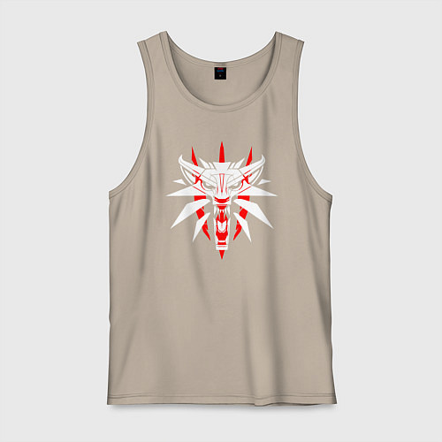 Мужская майка Амулет ведьмака / Миндальный – фото 1