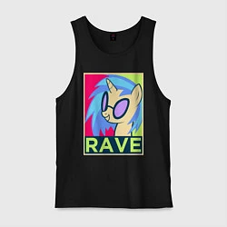 Мужская майка DJ Pon-3 RAVE