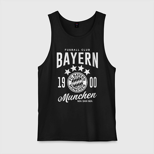 Мужская майка Bayern Munchen 1900 / Черный – фото 1