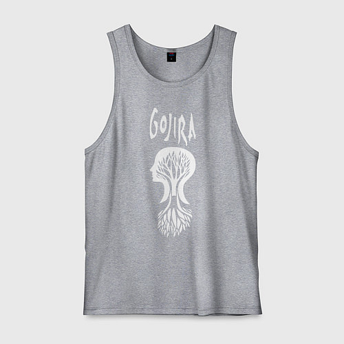 Мужская майка Gojira / Меланж – фото 1