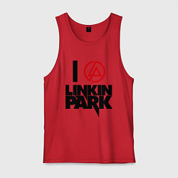 Мужская майка I love Linkin Park