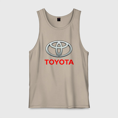 Мужская майка TOYOTA / Миндальный – фото 1