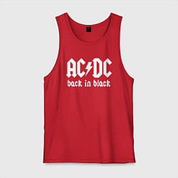 Мужская майка ACDC BACK IN BLACK