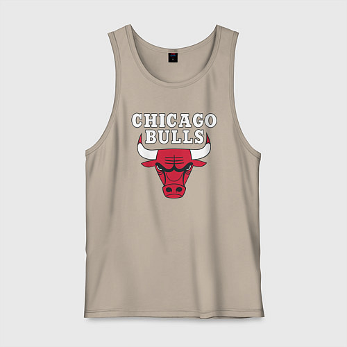 Мужская майка CHICAGO BULLS / Миндальный – фото 1