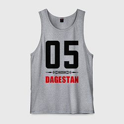 Майка мужская хлопок 05 Dagestan, цвет: меланж