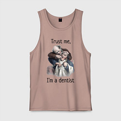 Мужская майка Trust me, I'm a dentist