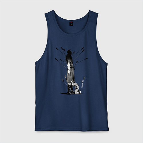 Мужская майка Vinland saga / Тёмно-синий – фото 1