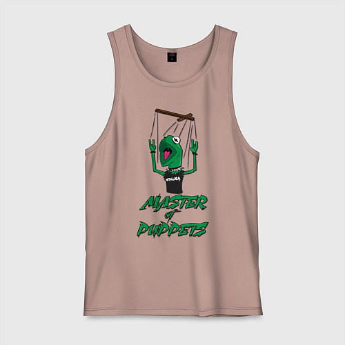 Мужская майка Metallica Master of Puppets / Пыльно-розовый – фото 1