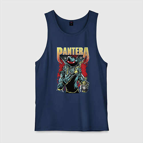 Мужская майка Pantera / Тёмно-синий – фото 1