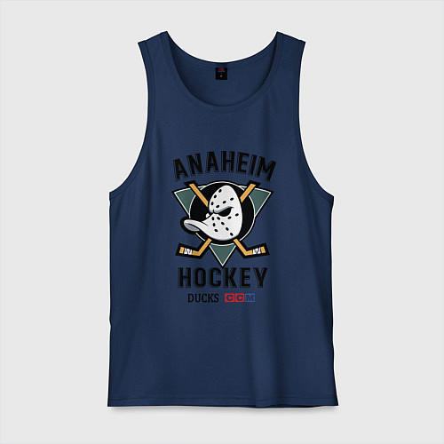 Мужская майка ANAHEIM DUCKS / Тёмно-синий – фото 1