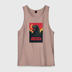 Мужская майка Godzilla