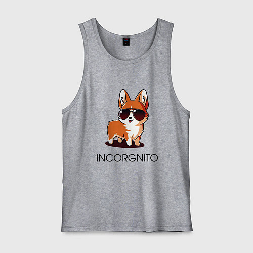 Мужская майка ИНКОРГНИТО / Меланж – фото 1