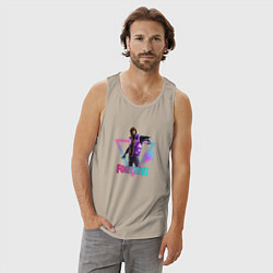 Майка мужская хлопок Фортнайт, цвет: миндальный — фото 2