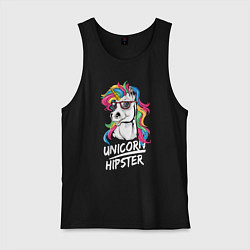 Мужская майка Unicorn hipster