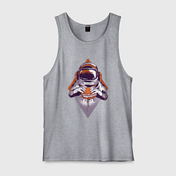 Мужская майка Астронавт с Бургером