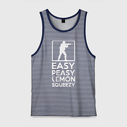 Мужская майка Изи пизи лемон сквизи CS GO