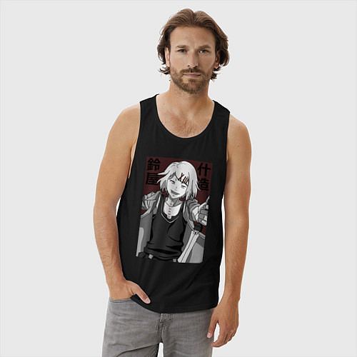 Мужская майка Джузо Сузуя / Черный – фото 3