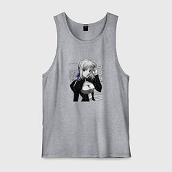 Майка мужская хлопок Сэйбер, цвет: меланж