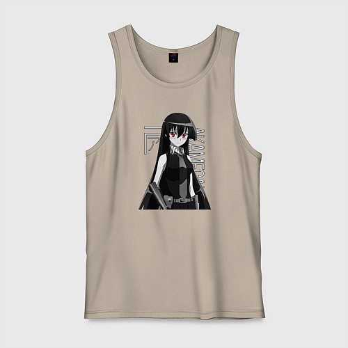 Мужская майка Убийца Акамэ / Миндальный – фото 1