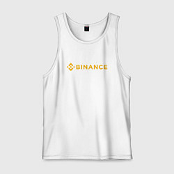 Мужская майка BINANCE БИНАНС БИРЖА СПИНА