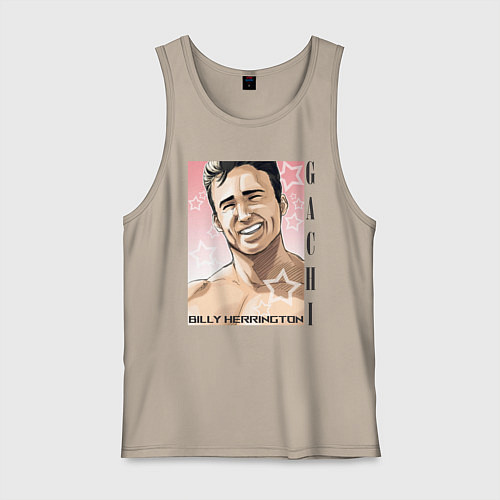 Мужская майка Gachi / Миндальный – фото 1