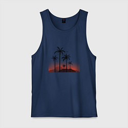 Мужская майка Palm tree