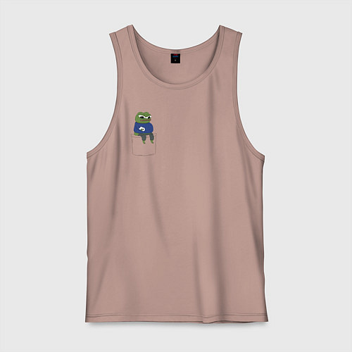 Мужская майка Pepe Thinking room / Пыльно-розовый – фото 1