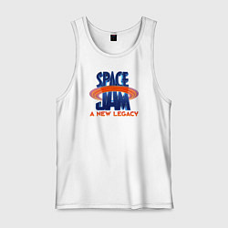 Майка мужская хлопок Space Jam: A New Legacy, цвет: белый