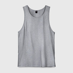 Майка мужская хлопок TEAM VALHALLA ВАЛЬХАЛЛА, цвет: меланж