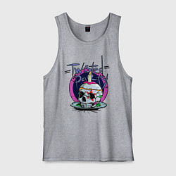 Майка мужская хлопок Twisted Party, цвет: меланж