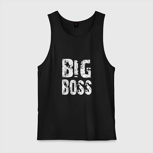Мужская майка BIG BOSS / Черный – фото 1