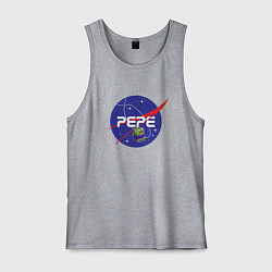 Майка мужская хлопок Pepe Pepe space Nasa, цвет: меланж
