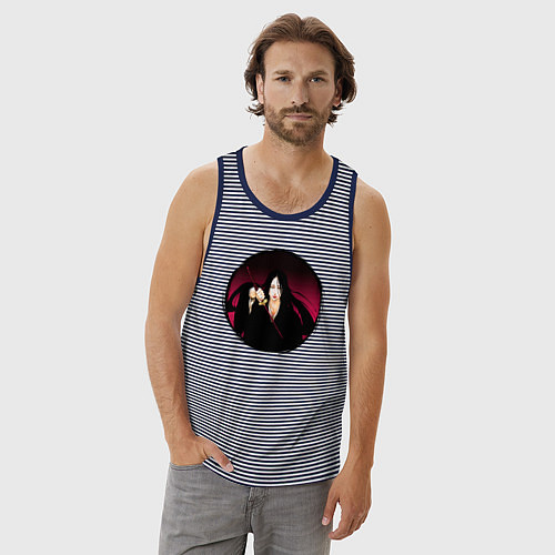 Мужская майка Банкай Унаханы Блич / Синяя тельняшка – фото 3