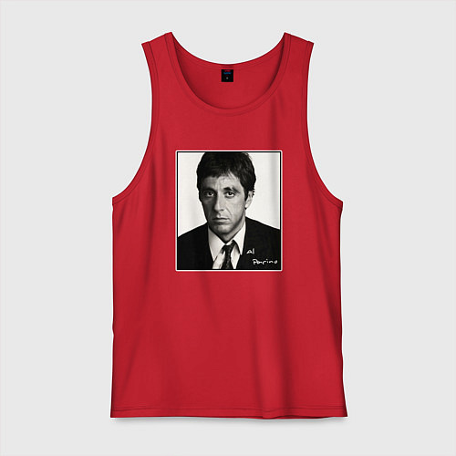 Мужская майка Аль Пачино Al Pacino / Красный – фото 1