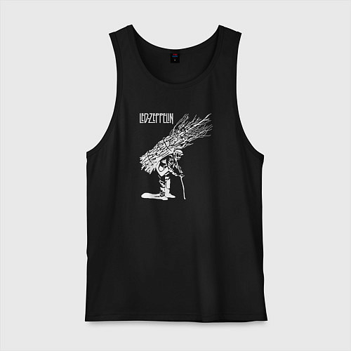 Мужская майка Led Zeppelin IV альбом / Черный – фото 1