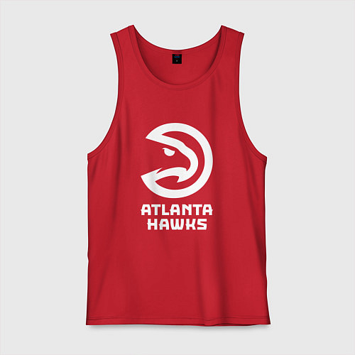 Мужская майка Атланта Хокс, Atlanta Hawks / Красный – фото 1