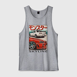 Мужская майка Nissan Skyline Ниссан Скайлайн