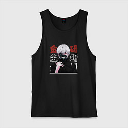 Мужская майка Токийский гуль Tokyo Ghoul, Ken Kaneki Канеки Кен