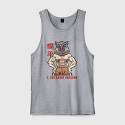 Майка мужская хлопок Великий Иноске, цвет: меланж