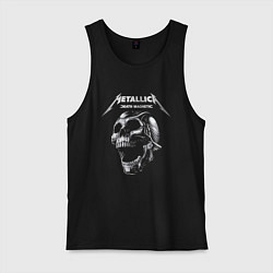Майка мужская хлопок Metallica Death Magnetic, цвет: черный